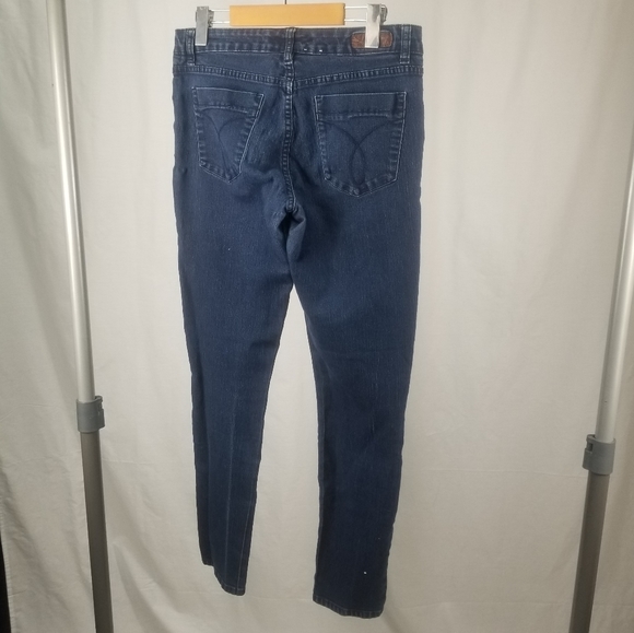 Calvin Klein Jeans Dark Wash Jeggings - Picture 3 of 4